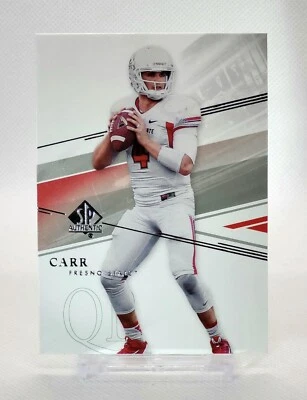 2014 Upper Deck SP Authentic Rookie Derek Carr #10 RC Bulldogs - Image 1 of 2