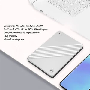 External Hard Drive Ultrathin 2.5 Inch USB 3.0 Aluminium Alloy Plug And Play TPG - Picture 1 of 52