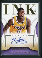 2013-14 EDDIE JONES 52/99 AUTO PANINI IMMACULATE COLLECTION INK AUTOGRAPHS