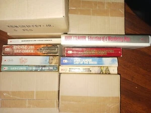 Lot of 8 Louis Lamour Paperbacks - Vintage Sets  Lot western Cowboy Book Books - Picture 1 of 2