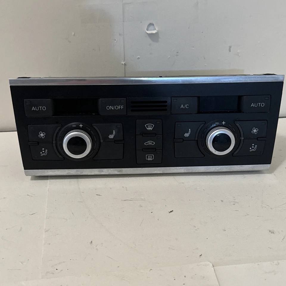 2014 AUDI Q7 FRONT HEATER AC CONTROLS OEM 4L0820043AP - Image 1 of 4