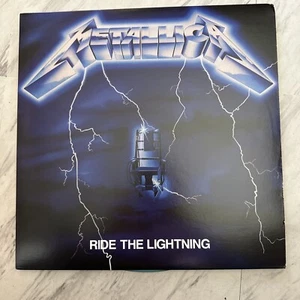 Metallica Ride The Lightning (WM Exclusive Electric Blue Vinyl, 1984） - Picture 1 of 4