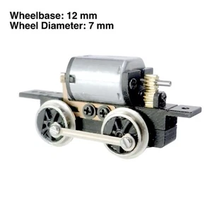 N/HOn30/HOe/009 Gauge 0-4-0 Rod-Driven Locomotive Power Drive Chassis 12mm/7mm - Picture 1 of 1