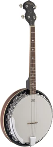 Stagg BJM30 4DL 4 corde Bluegrass Deluxe Banjo con Caldaia in Metallo - Foto 1 di 2