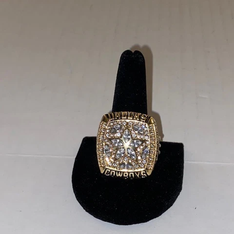 1995 Dallas Cowboys TROY AIKMAN Ring - Super Bowl Championship Replica Cover