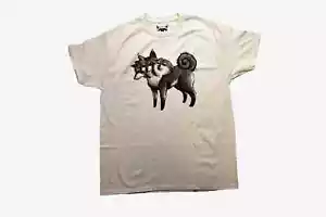 Stephanie Bayles Mens Three-Headed Shiba Guild Of Calamity Shirt NWT Small - Picture 1 of 5