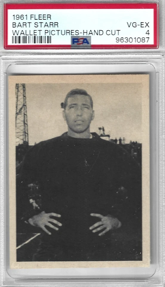 1961 Fleer Wallet PSA Graded HOF Set Break Starr, Taylor, Blanda, Layne You Pick - Image 1 of 4