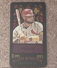 Yadier Molina 2023 Topps Allen & Ginter Mini Stained Glass Cardinals #75