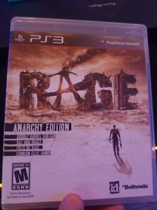 Rage Anarchy Edition (Sony PlayStation 3, 2011) CIB/Mint/Tested/Works - Picture 1 of 5