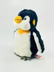 GANZ Stuffed Animal Plush Lil' Kinz White Black Penguin Webkinz 7" - Picture 1 of 6