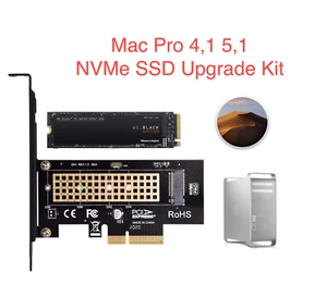 WD Negro 2 TB NVMe SSD Mac Pro 4.1 5.1 2009 2010 2012 kit de actualización - Imagen 1 de 1