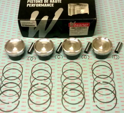 Suzuki GSXR1000 2001 - 2004 TURBO 73mm/75mm Bore Wossner Racing Piston Set (x4) - Image 1 of 4