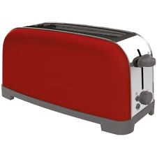 taurus grille-pains 1 fente 850w rouge VINTAGESINGLERED850W