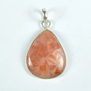 5 Grams 925 Silver Plated Natural Sunstone Gemstone Jewelry Pendant Charm Ebay - Picture 1 of 2