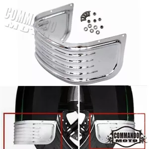 Ribbed Front Fender Trim Skirt For Harley Softail FLSCT Road King Electra Glide - Picture 1 of 6