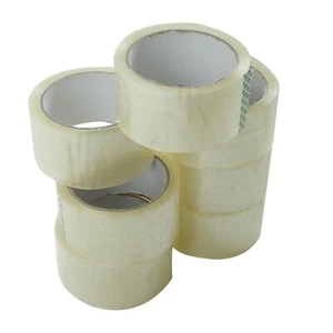 36 Rolls Clear Packing Packaging Carton Sealing Tape 2 Mil Thick 2 x 55 Yards - Picture 1 of 5