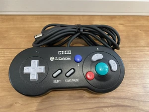 HORI Gamecube Digital Controller Pad Black Gameboy Player JAPAN Tested Working - Picture 1 of 11