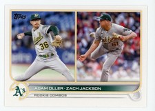 2022 Topps Update Series #US254 Zach Jackson/Adam Oller - Oakland A's ROOKIE RC