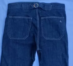 Rag And Bone Buckle Back. Handmade Jeans. 32 x 31" - Picture 1 of 12