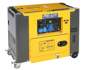Stromerzeuger Silent Diesel Notstromaggregat 5,5kW 230Volt Stromaggregat W2447 - Bild 1 von 5
