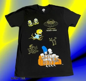 Neu The Simpsons Devil Bart Tree House Horror Halloween Herren Vintage T-Shirt - Bild 1 von 2