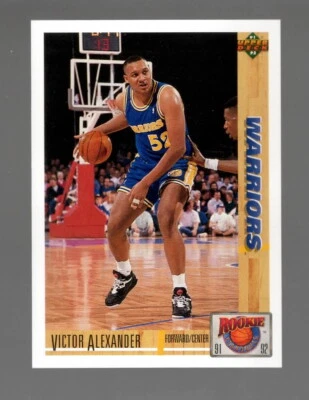 1991 Upper Deck #R21 Victor Alexander Rookie Standouts Mint - Image 1 of 2