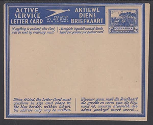 South Africa H&G I7 MNH. 1943 3p Military Air Letter Sheet, VF & scarce - Picture 1 of 2