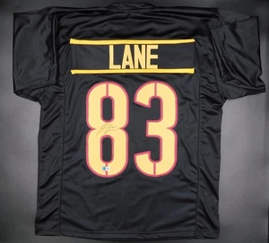 Jaylin Lane Signed Autograph Washington Commanders Black Football Jersey BAS COA - Picture 1 of 3