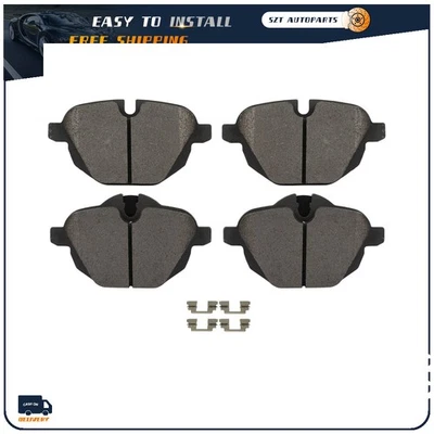 Kit de 4 pastillas de freno traseras de cerámica para BMW 535D XDrive 2014 2015 2016 todos los modelos Foto 1 de 4