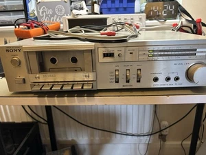  Sony TC-K33  Cassette Deck . For Parts or repair - Picture 1 of 2