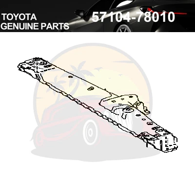 Subconjunto de miembro delantero Toyota LEXUS NX200T 300H genuino Foto 1 de 1