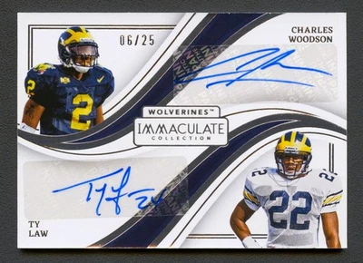CHARLES WOODSON + TY LAW 2023 INMACULADA COLEGIATA MICHIGAN DOBLE AUTOMÁTICO/25 Foto 1 de 2