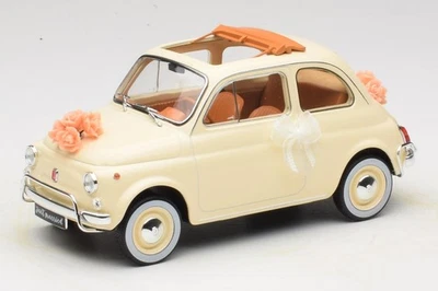 187780 Fiat 500 L Ivory Wedding Gift Norev 1:18 - Image 1 of 4