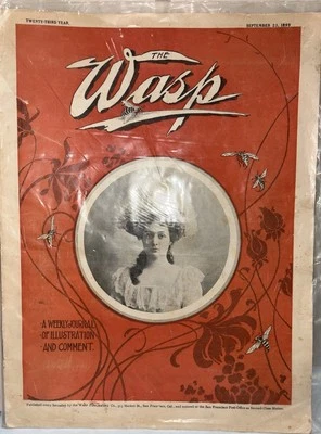 Vintage Copy of Sep. 23, 1899 "The Wasp" Weekly Journal Magazine - Image 1 of 4