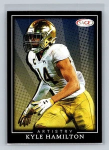 Kyle Hamilton 2022 SAGE Artistry #71 RC - Picture 1 of 2