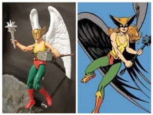 3.75" 1:18 Custom Action Figure Hawkwoman DC Comics Marvel Universe - Picture 1 of 10