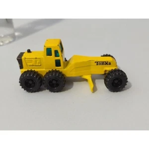 1994 Tonka Motor Road Grader Yellow Construction Die Cast - Picture 1 of 5