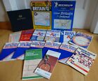 Large Bundle of Vintage A to Z Road Street Maps, London, Great Britain & Ireland
