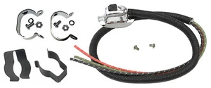 Side Exit Handlebar 3 Position SPOTLIGHT SWITCH KIT for Harley 1930 - 1983 - Bild 1 von 2
