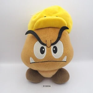 Super Mario D1003A Kuribo Goomba Wario Sombrero Banpresto 2007 Peluche 8" Muñeca Juguete - Imagen 1 de 10