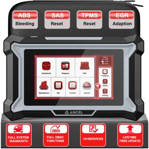 ANCEL DS200 Code Reader OBD2 Scanner All System Diagnostic Tool BMS TPMS Reset - Picture 1 of 8