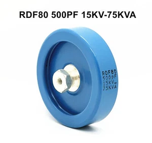 Condensador cerámico de alto voltaje 80 mm RDF80 500PF 15KV-75KVA - Imagen 1 de 5