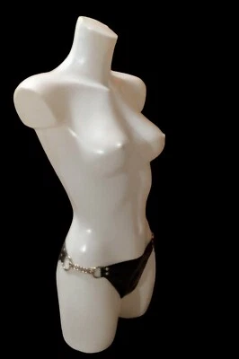 latex - gummi slip  gold  ring & ketten 🔥 - Bild 1 von 4