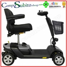 Scooter elettrico COLOR 4 RUOTE AMMORTIZZANTI FARI LED SCHIENALE BRACCIOLI INCL
