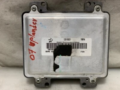 Computadora de control del motor Chevrolet Uplander 07 3,9 L ECM ECU 12616921 YRFH Foto 1 de 4