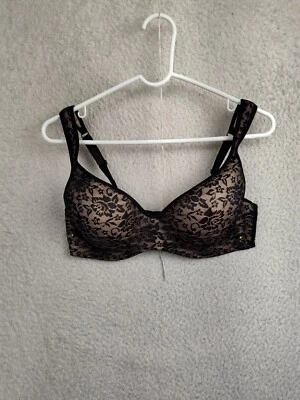 Sutiã feminino Jessica Simpson 38C mistura de náilon renda floral com fio ajuste regular - Imagem 1 de 4