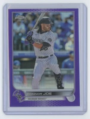 2022 Topps Chrome Connor Joe Baseball Card #USC33 - Image 1 of 2