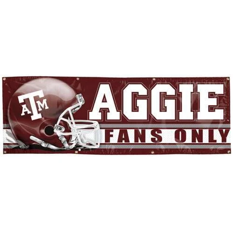 Texas A&M Aggies Vinyl Banner - 2' x 6' Cover