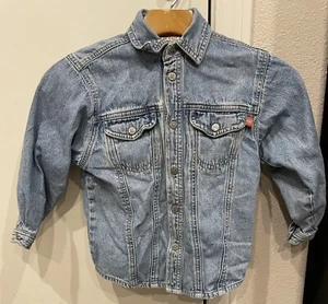 Lego Active Group Blue Jean Button Jacket Boys Small - Picture 1 of 6