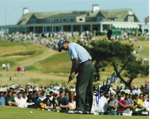 Signiertes handsigniertes 8x10 Foto RETIEF GOOSEN Masters US Open PGA mit COA - Bild 1 von 1